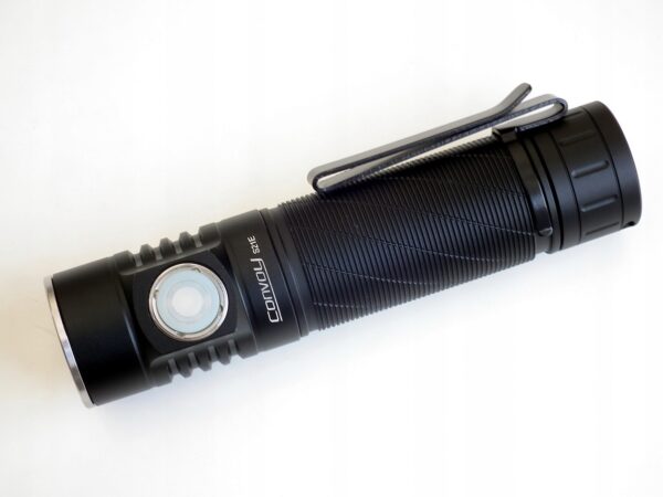 Bocialarka Convoy S21E ramping ład USB C klips 1800lm wymienne OPTYKI