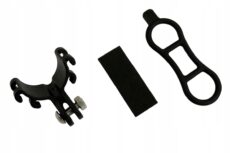 Uniwersalny uchwyt rowerowy lampki latarki mocowanie GoPro BM-03