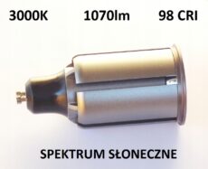 Polski produkt GU10 11W 3000K CRI 98 LED Bridgelux