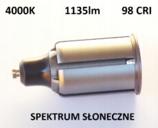 Polski produkt GU10 11W 4000K CRI 98 LED Bridgelux