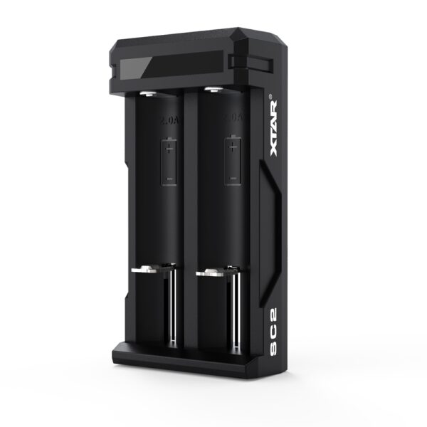 Ładowarka XTAR SC2 21700 1x3A/2x2A QC 3.0 SZYBKA