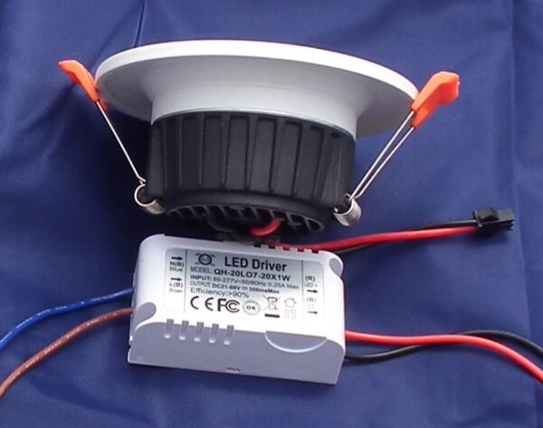 Oprawa sufitowa 10W mleczna szybka 2700K-6500K 98 CRI Bridgelux THRIVE spektrum słoneczne - obrazek 7